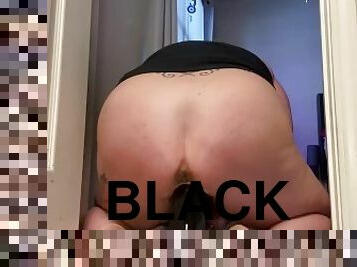 Squirting all over black beast *fan bought toy