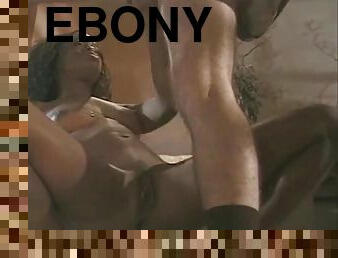 Ebony Student Handjob