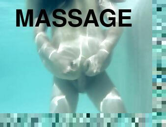 Oil Massage With Sex Inside The Pool