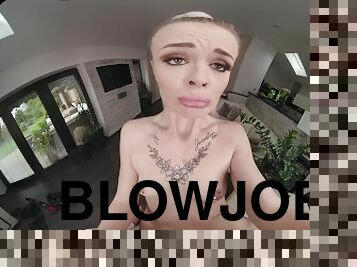 FuckPassVR - Tattooed babe Luisa Star with an amazing body gets fucked and jizzed in Virtual Reality