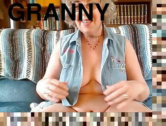 Granny with most beautiful pussy and body in her age, she is a fucking 73 years old