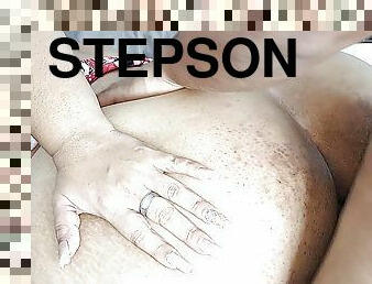 I masturbate while my stepson rests. Part 3. I want his cum in my butt