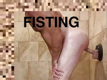 badning, far, fisting, kæmpestor, anal, legetøj, bøsse, dildo, fetish, bruser