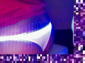 KellyCD666 Big Ass Web Cam White Thong! 