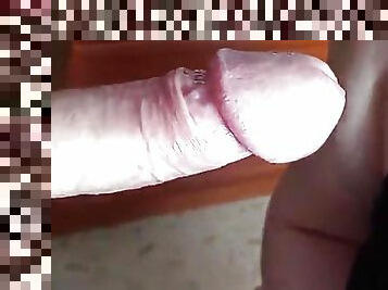 deep blowjob close-up and hot cum in mouth