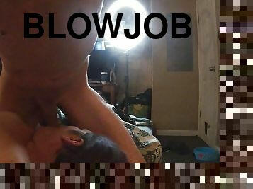 giving hubby a blowjob one 1-27-23