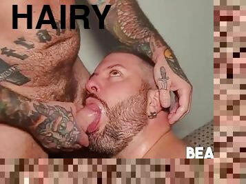 BEARFILMS Tattooed Frankye Barebacks Chubby Bear Adam Jones