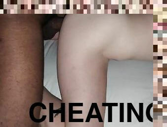 Cheating White Girlfriend Throwing Ass Back On My BBC