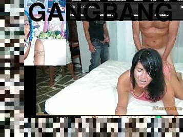 Naked People Ep. 61 Strangest GangBang! Everyone can inject here! Free hole choice!