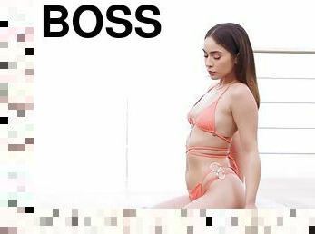 TUSHY Stunning beauty Guinevere and her boss have intense anal sex