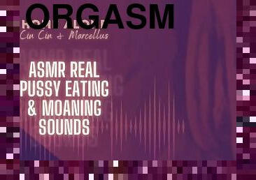 12 FULL MINUTES of ASMR Real Pussy Eating Moaning Orgasm Sounds (Looped)- Damn She Getting Ate Up!!!