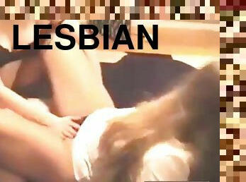 Lesbian homemade orgy