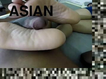 Viet footjob session