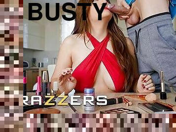 Brazzers - Influencer Atlantis Deep Lets Jordi Fuck Her When He Sneaks Into Frame With His Dick Out