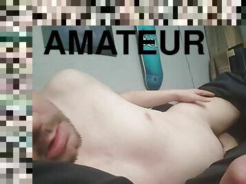 masturbation, maigre, amateur, énorme-bite, gay, jeune-18, ejaculation, solo