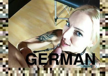 HOMEMADE SEX WITH SKNINY GERMAN SUBMISSIVE TEEN