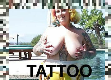 Tattoed bbw