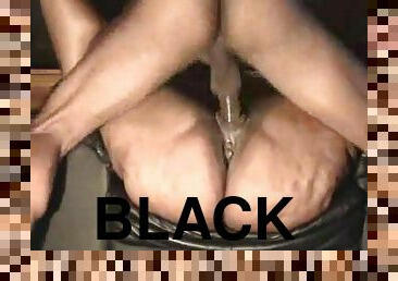 Big cock fucks a fat black bitch