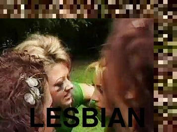 Flag football game turns into lesbian orgy