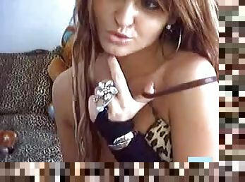 Hot webcam girl strip and tease