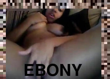 Horny ebony bate