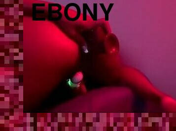 Ebony Anal Slut Valentines Play ????