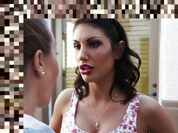 Nicole Aniston and August Ames are his wife and an ex, respectively