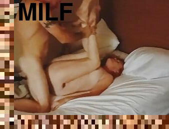 Milf gets fucked hard in hotel room