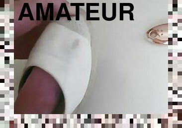 masturbation, amateur, ejaculation-sur-le-corps, gay, ejaculation, pute, fétiche, talons-hauts