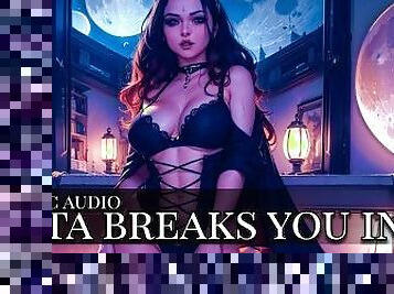 [Erotic Audio] Futa Breaks You in [FemDom] [ASMR] [Rough] [Girlcock] [Orgasm Control] [Sex Servant]