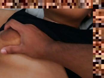 Hot stepson and sexy mom Romantic Cumshot - Big tits and big ass juicy pussy