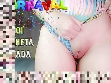 ESPECIAL DE CARNAVAL????(JOI PUNHETA GUIADA)-latina gostosa rabuda comanda a sua punheta ASMR POV????