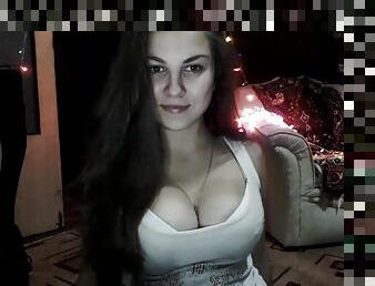 legendary tits teen playful on webcam show