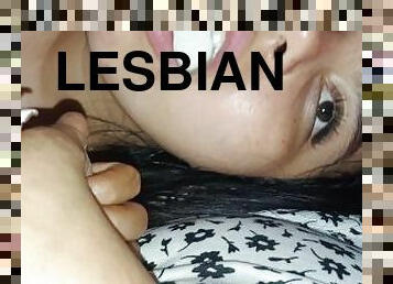 payu-dara-besar, putting, lesbian, manis, susu, minum, menyusu, meghisap