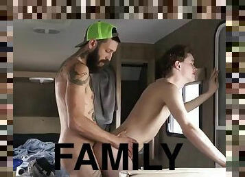 FamilyDick - Single Dad Raises Inexperienced Step-Son