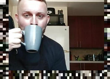 FPOV Barista Cums In Your Coffee - Solo Male Roleplay, Spitting, Dirty Talk, Loud Moans, Big Cumshot