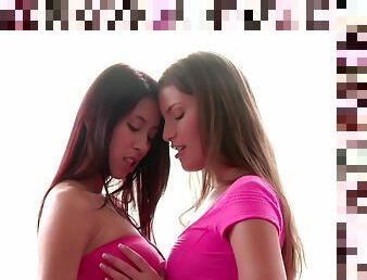 Kristyna and Zuzana B. love having passionate lesbian sex. HD