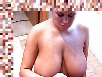 Brandy Talore wants cum on her big tits
