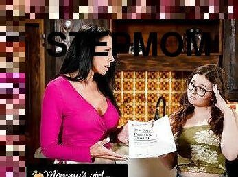 MOMMY'S GIRL - Unable To Hide Anything From Stepmom Reagan Foxx, Teen Leana Lovings Gets Disciplined