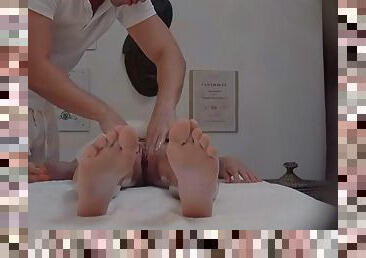 First hidden cam in a real massage parlor
