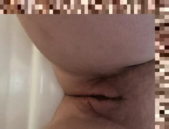 hårete, onani, orgasme, pussy, squirt, amatør, milf, bbw, kåt, dildo