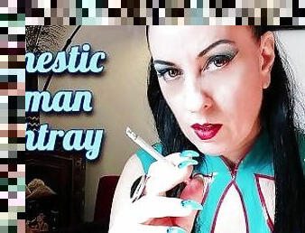 prstovanie, pov, fetišistické, latex, fajčenie-smoking, strápňovanie, ženská-dominancia, česanie