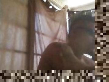 Latino Thug Jerking Off and Moaning and Cumming
