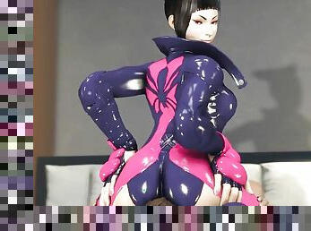 Streetfighter Juri Faceriding Her BF 4