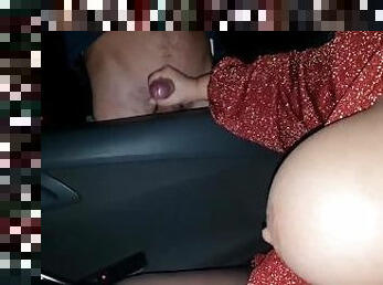 Getaway to a dogging area, my wife is fucked by unknown men