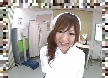 Miku Airi Asian nurse craves for a tasty dick