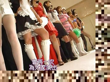 Sexy Japanese Babes in Costume Show