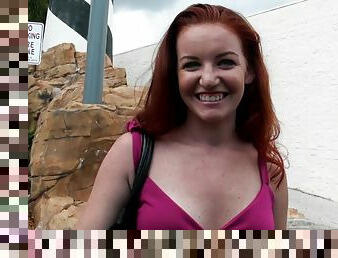 Redhead amateur vixen hot POV porn