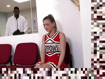 Sydney Cole is a randy cheerleader who cannot resist a BBC