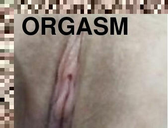 I stroke my pussy with my hands and cum for you